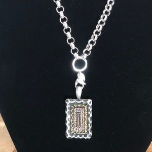 Origami Owl Necklace with Lia Sophia Pendant